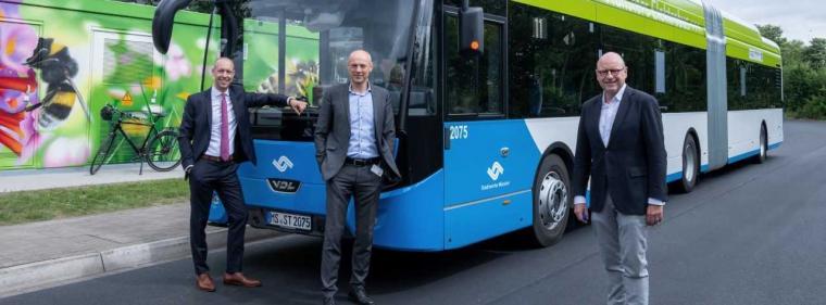 Enerige & Management > Elektromobilität - E-Busflotte in Münster wächst
