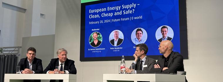 Enerige & Management > E-World 2024 - Sicherer, sauberer und billiger Strom - aber wie?