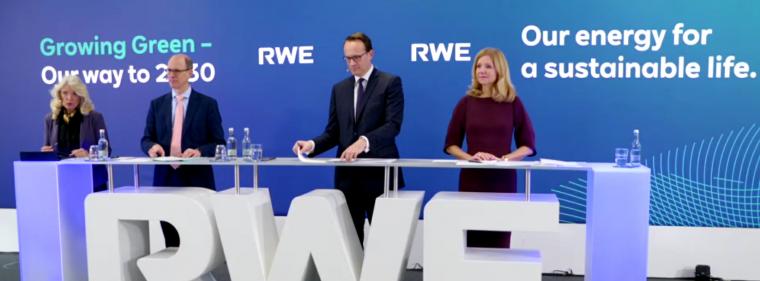 Enerige & Management > Bilanz - RWE baut Erneuerbaren-Portfolio weiter stark aus