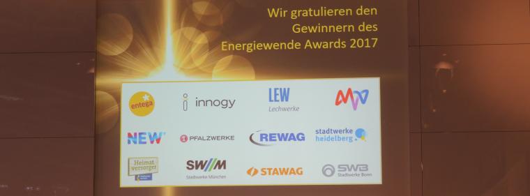 Enerige & Management > Intersolar - Energieversorger erhalten Auszeichnung