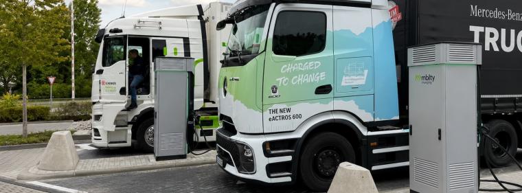 Enerige & Management > Elektromobilität - Fünf Bieter entwickeln Ladestationen für E-Laster an Autobahnen