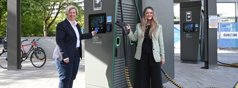 Enerige & Management > Elektromobilität - SWM-Kunden können jetzt mit bis zu 400 kW laden