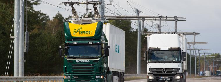 Enerige & Management > Elektrofahrzeuge - Siemens baut Lkw-Oberleitung auf der A5