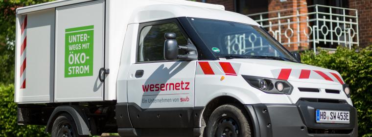 Enerige & Management > Elektrofahrzeuge - Wesernetz fährt Streetscooter