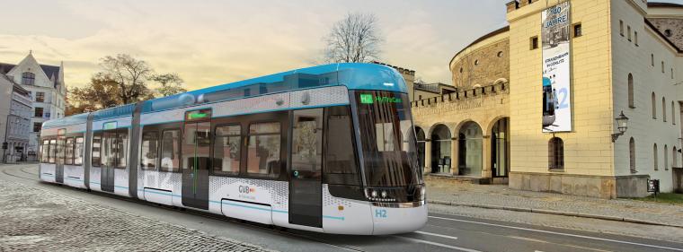 Enerige & Management > Mobilität - Pläne für wasserstoffbetriebene Straßenbahn laufen an