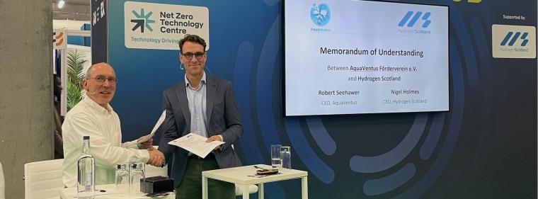 Enerige & Management > Wasserstoff - Deutsch-schottische Zusammenarbeit bei Wasserstoff vereinbart