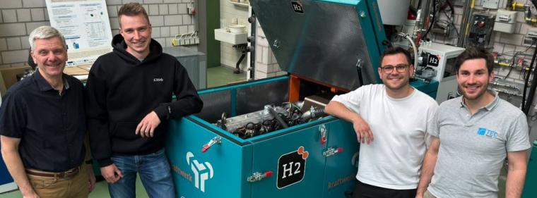 Enerige & Management > BHKW - Wasserstoffinfrastruktur an Hochschule komplett