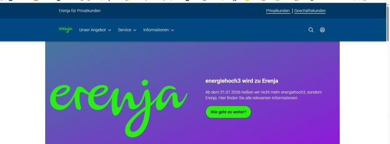 Enerige & Management > Vertrieb - Marke Energiehochdrei verschwindet vom Markt