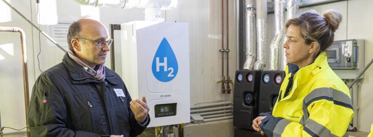 Enerige & Management > Wasserstoff - Heizen mit 100 Prozent Wasserstoff