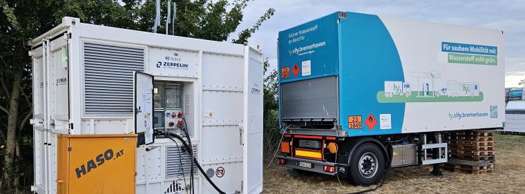 Enerige & Management > Technik - Brennstoffzelle ersetzt Dieselgenerator beim Festival