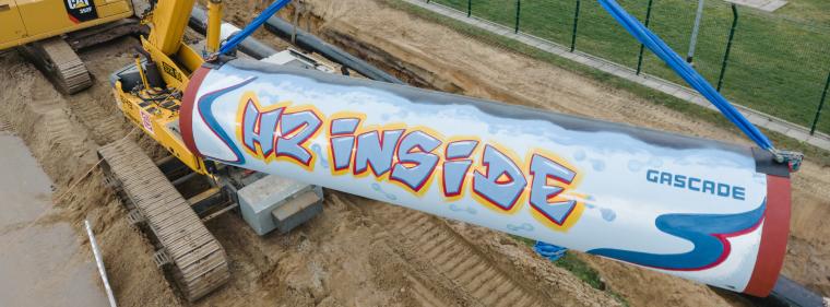 Enerige & Management > Wasserstoff - Gascade hat Befüllung erster H2-Leitungen gestartet