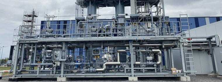 Enerige & Management > Wasserstoff - Bad Lauchstätter Gasaufbereitung besteht Dichtigkeitstest