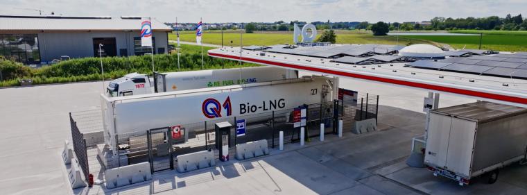 Enerige & Management > Alternative Kraftstoffe - Q1 Energie sichert sich Bio-LNG von Uniper