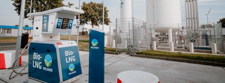 Enerige & Management > Bio-Lng - Rolande eröffnet Bio-LNG-Tankstelle an der A30