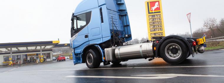 Enerige & Management > Erdgasfahrzeuge - LNG-Lastwagen günstiger als ein Diesel