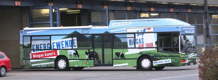 Enerige & Management > Erdgasfahrzeuge - Biogas-Bus fährt zum Bonner Klimagipfel